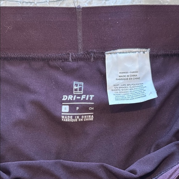 Nike Women's Pleated Skirt - Dark Purple - Picture 2 of 4